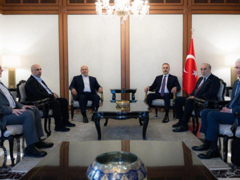 Fidan HƏMAS nümayəndələri ilə görüşdü