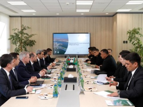 Bakı və Türkmənbaşı limanları əməkdaşlığı genişləndirir&nbsp;- FOTOLAR