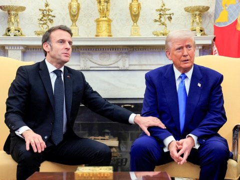 Makrondan Trampa sərt reaksiya:&nbsp;reallıqdan uzaqdır