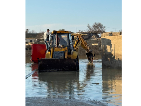 Pirallahıda selin fəsadları aradan qaldırılır -&nbsp;FOTOLAR