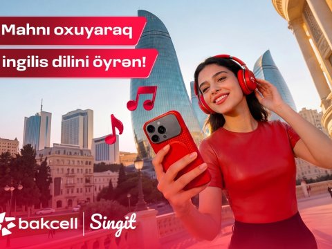 Bakcell ilə ingilis dilini &ldquo;Singit&rdquo; tətbiqində öyrən