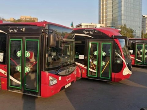 Bakıda 6 marşrut avtobusun hərəkət sxemi DƏYİŞDİRİLDİ