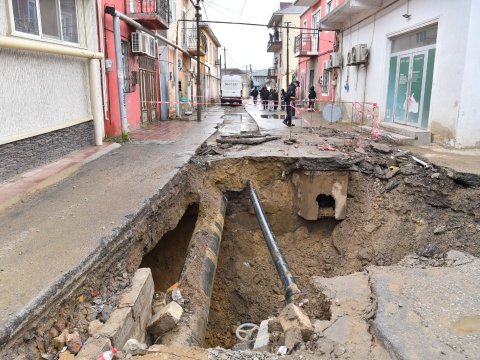Xankəndinə güclü yağış yağıb &ndash; FOTO