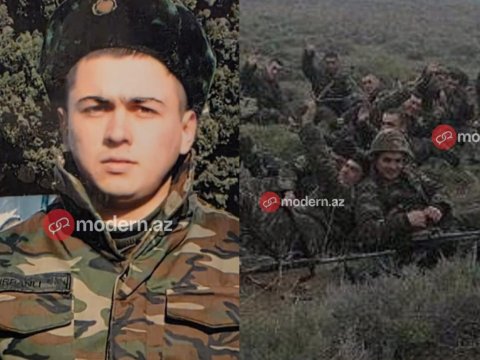 Şəhiddən qalan son foto: Aprel döyüşlərindən 1 gün öncə çəkilmiş ŞƏKİL