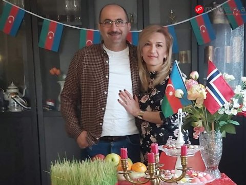 Azərbaycanlı jurnalistin oğlu Norveç ordusuna əsgər aparıldı - FOTO