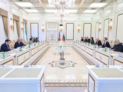 Azərbaycanla Litva arasında dostluq əlaqələrinin inkişafı müzakirə olunub&nbsp;