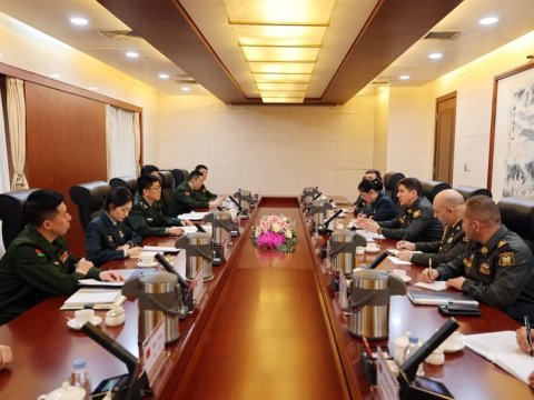 Azərbaycan-Çin hərbi əməkdaşlığı müzakirə olundu