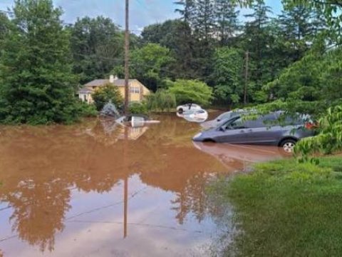 Dağıstanda güclü yağışlar:&nbsp;500-dən çox ev su altında qaldı