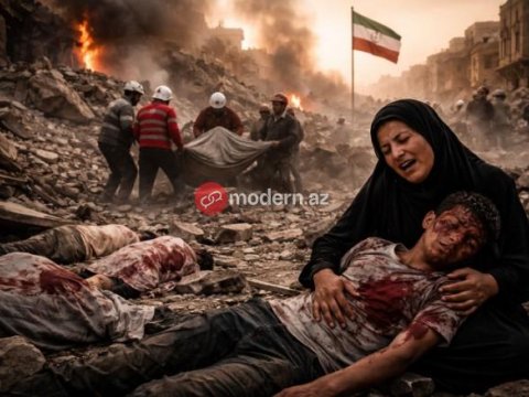 Müharibənin acı üzü: İranda 3,3 mindən çox insan ölüb