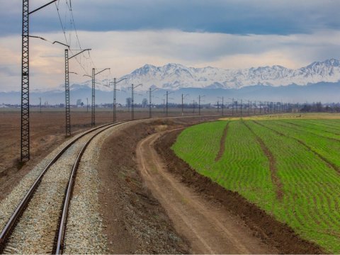 Alabaşlı-Qızılca dəmir yolu əsaslı təmir olunub - VİDEO