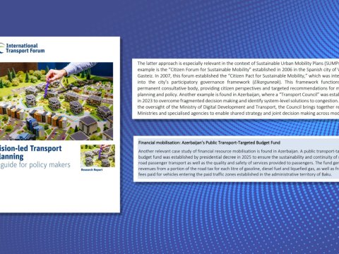 Nəqliyyat sahəsindəki təcrübəmiz beynəlxalq səviyyədə&nbsp;nümunə kimi təqdim olunub&nbsp;