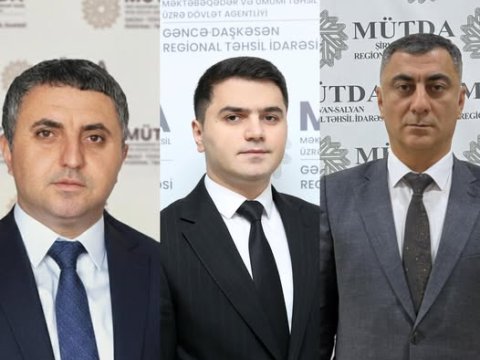 3 regional təhsil idarəsində yeni təyinatlar