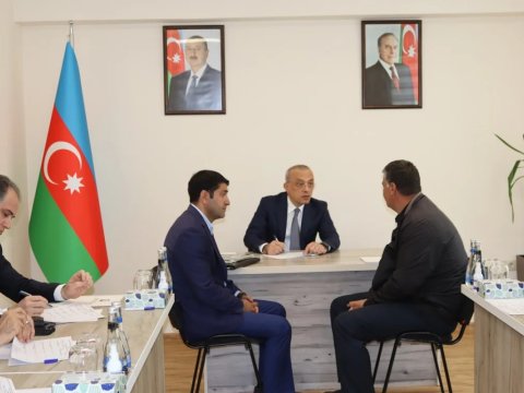 Zaur Mikayılov Xankəndidə vətəndaşlarla görüşdü - Fotolar