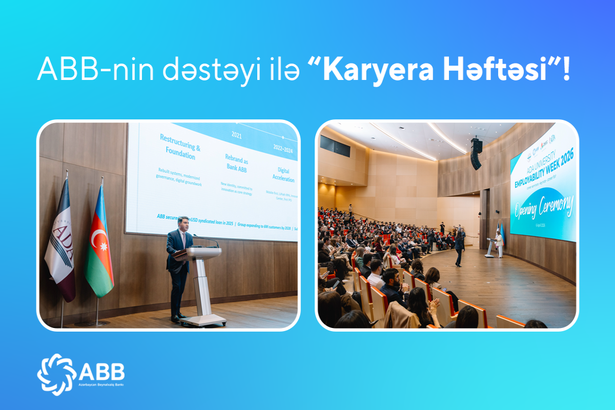 ABB-nin dəstəyi ilə ADA Universitetində &ldquo;Karyera Həftəsi&rdquo;!