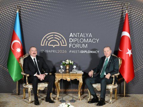 İlham Əliyevlə&nbsp;Ərdoğan görüşdü&nbsp;- FOTOLAR