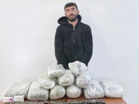 Külli miqdarda narkotiki ölkəyə keçirmək istədi - SAXLANILDI