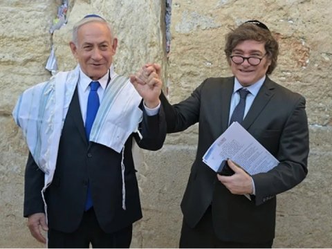 Xavyer Miley İsraildə rəsmi səfərdədir