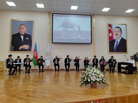 Gəncə Dövlət Universitetində müsabiqə keçirilib - FOTO