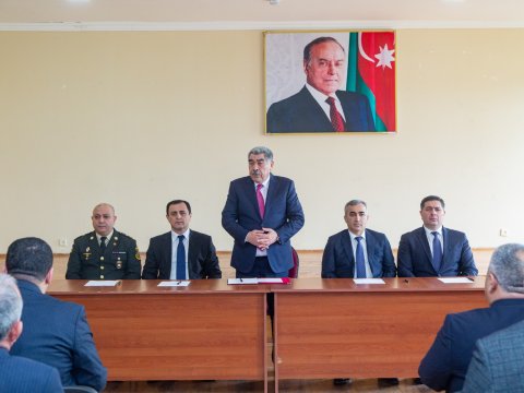 Rüstəm Xəlilov Qardili kənd sakinləri ilə görüşdü - FOTOLAR