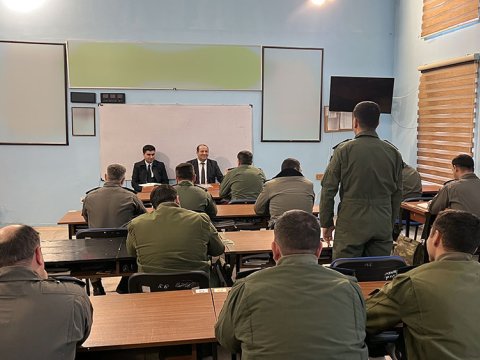 Ombudsman Aparatının nümayəndələri HHQ-nin hərbi hissəsində olublar