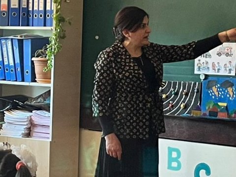 Müəllim yol qəzasında ölüb