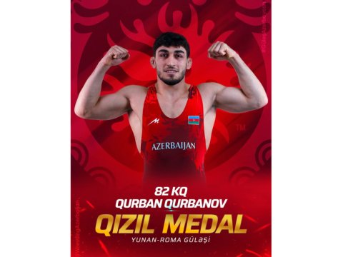 Qurban Qurbanov Avropa çempionu oldu