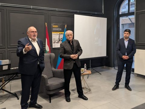 Fəxrəddin Manafov Macarıstan Azərbaycan Evində&nbsp;qonaq&nbsp;olub