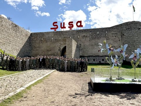 Türkiyə nümayəndə heyəti Şuşada olub - FOTOLAR
