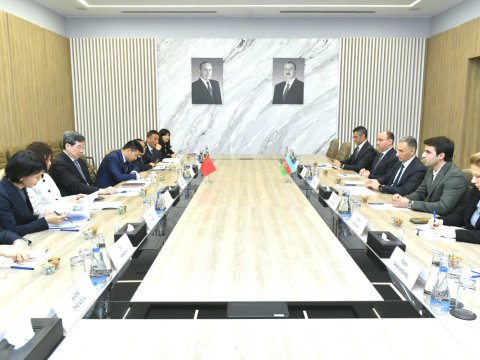 Rəşad Nəbiyev çinli nazirlə görüşdü