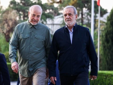 Pezeşkianla Qalibaf&nbsp;birgə açıqlama yaydılar