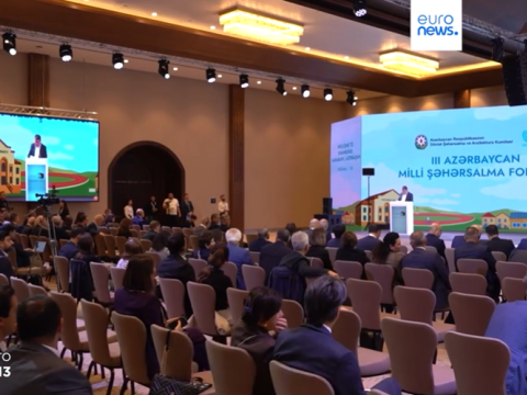 &ldquo;Euronews&rdquo;: Azərbaycan WUF13 ilə qlobal şəhər dialoquna töhfə verir