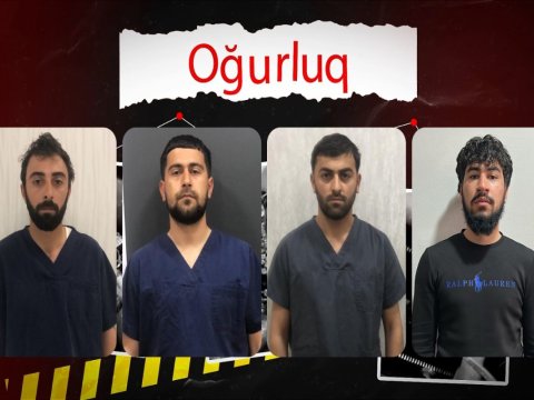 Mağazadan 100 min manat dəyərində qızıl oğurlandı - 4 nəfər tutuldu