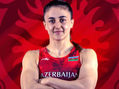 Azərbaycanın daha bir qadın güləşçisi medal qazanıb