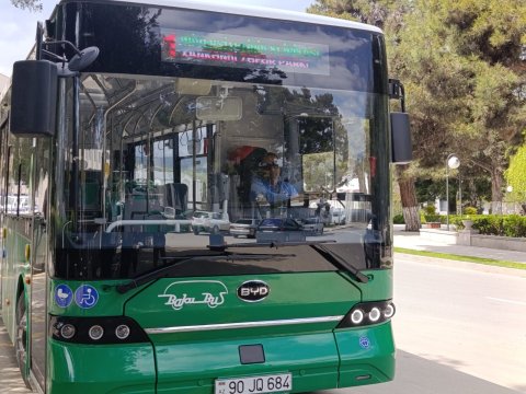 Xankəndidə 3 marşrut xətti istifadəyə verildi - FOTO