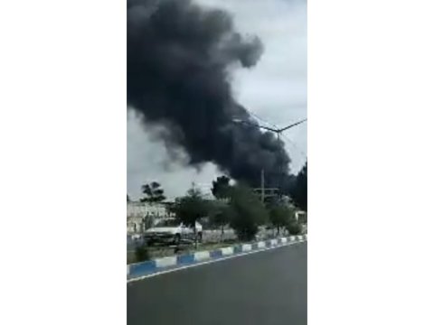 İranda zavodda YANĞIN