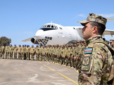 Azərbaycan hərbçiləri təlim üçün Türkiyəyə yola düşdü