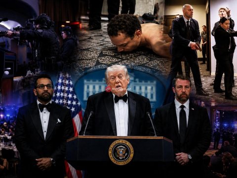 Vaşinqtonda dəhşət: Tramp tədbirdən təxliyə edildi, hücumçu saxlanıldı