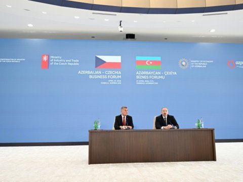 Qəbələdə Azərbaycan-Çexiya biznes-forumu keçirilib