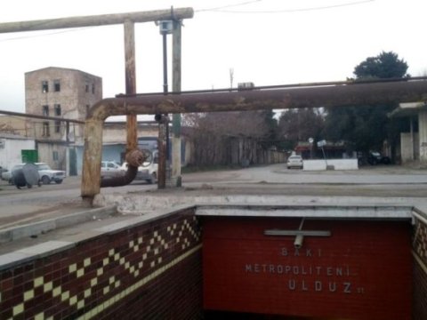 "Ulduz" metro stansiyasının qarşısındakı yol bağlanacaq