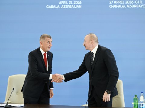 Prezident: "Çexiya-Azərbaycan dostluğu&nbsp;öz təsdiqini tapır"