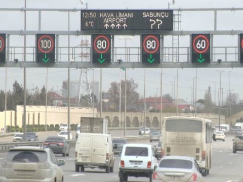 Aeroport yolunda sürət həddi əvvəlki vəziyyətə qaytarıldı