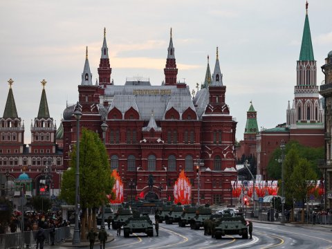 Парад Победы в Москве пройдет без военной техники