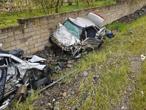 Xaçmazda dəhşətli qəza&nbsp;- Sürücülər öldü