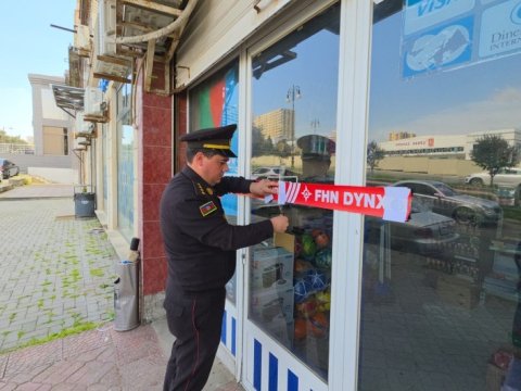 Bakıda topdansatış mağazasının fəaliyyəti dayandırıldı - FOTO