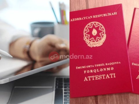 Elektron attestatlarla&nbsp;bağlı&nbsp;mühüm detallar açıqlandı&nbsp;