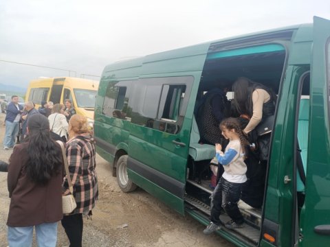 Xocavənd kəndinə köçən ailələrə evlərinin açarları verildi - FOTO