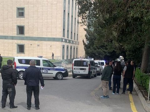 Partlayış olan Milli Onkologiya Mərkəzindən FOTO