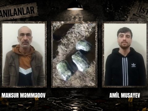 Bərdədə narkotik əməliyyatı, saxlanılanlar var