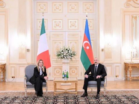 İlham Əliyev: Azərbaycan və İtaliya strateji tərəfdaşlardır