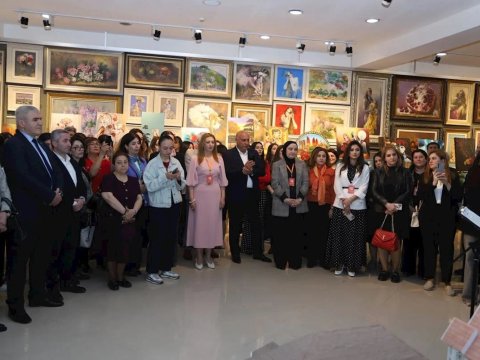 "Memarlıqda əbədiləşən lider" sərgisi keçirildi - FOTO
